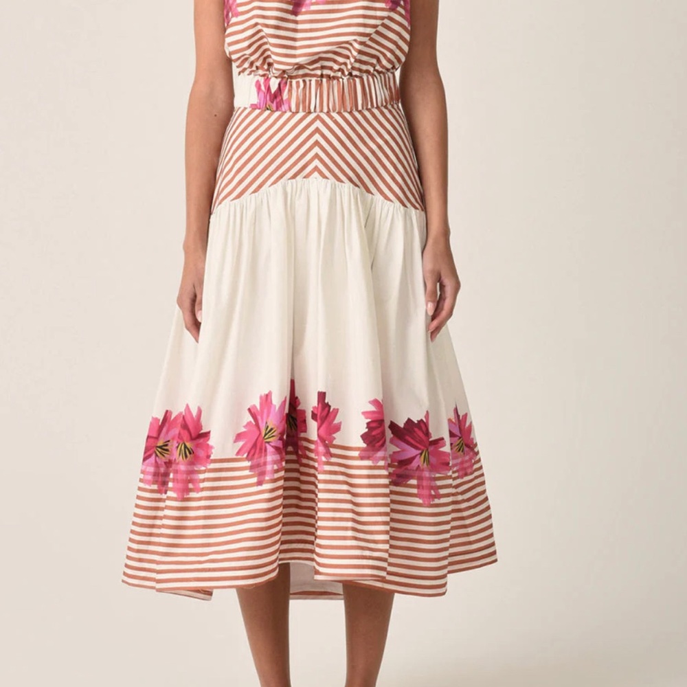 Silvia Tcherassi Lilian MIDI Skirt